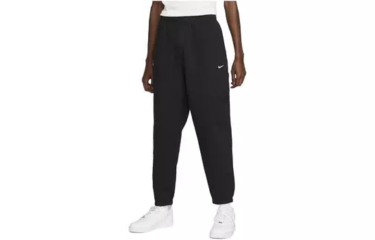 Мужские трикотажные спортивные штаны Nike, цвет Black
