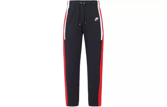 Мужские трикотажные спортивные штаны Nike, цвет Black