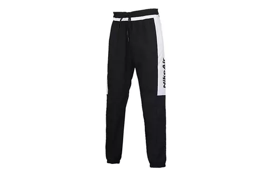 Мужские трикотажные спортивные штаны Nike, цвет Black
