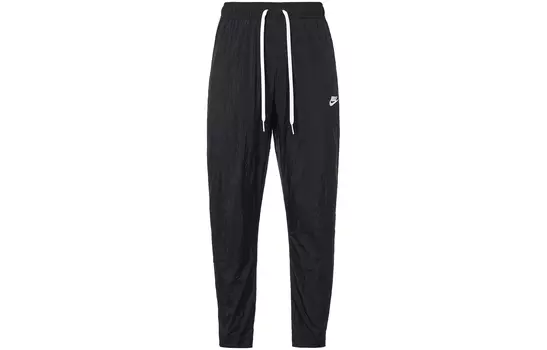 Мужские трикотажные спортивные штаны Nike, цвет Black