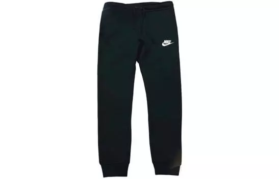 Мужские трикотажные спортивные штаны Nike, цвет Black