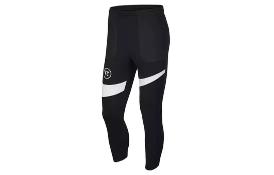Мужские трикотажные спортивные штаны Nike, цвет Black