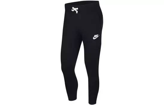 Мужские трикотажные спортивные штаны Nike, цвет Black