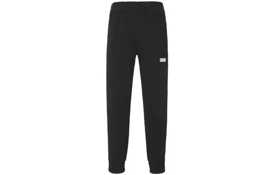 Мужские трикотажные спортивные штаны Nike, цвет Black