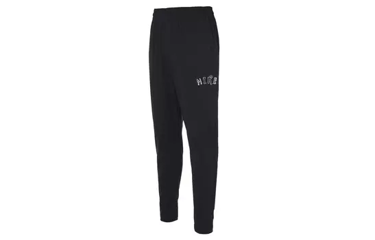Мужские трикотажные спортивные штаны Nike, цвет Black