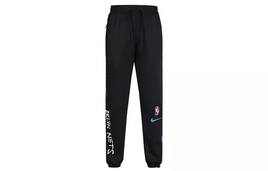 Мужские трикотажные спортивные штаны Nike, цвет Black
