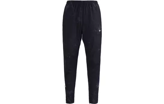 Мужские трикотажные спортивные штаны Nike, цвет Black