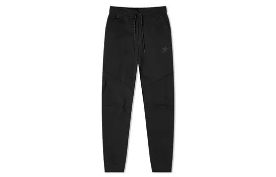 Мужские трикотажные спортивные штаны Nike, цвет Black