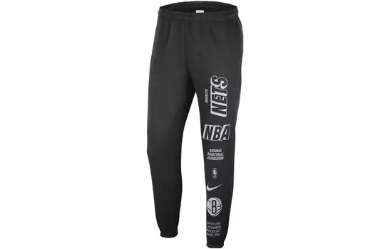 Мужские трикотажные спортивные штаны Nike, цвет Black