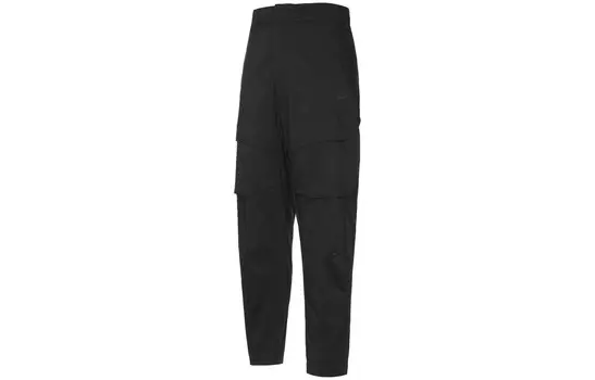 Мужские трикотажные спортивные штаны Nike, цвет Black