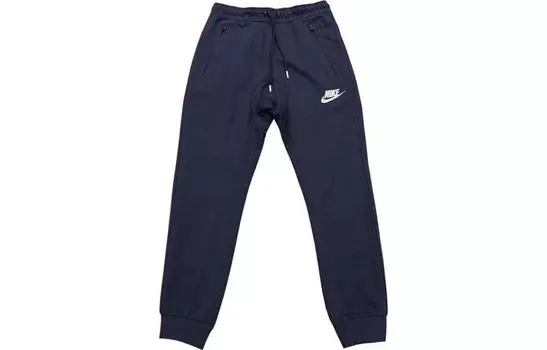 Мужские трикотажные спортивные штаны Nike, цвет Blue