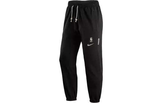 Мужские трикотажные спортивные штаны Nike, Серый/Черный