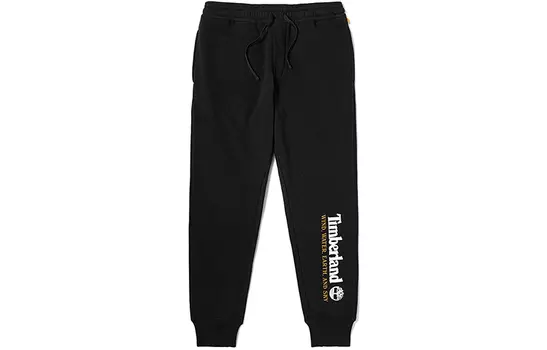 Мужские трикотажные спортивные штаны Timberland, цвет Black