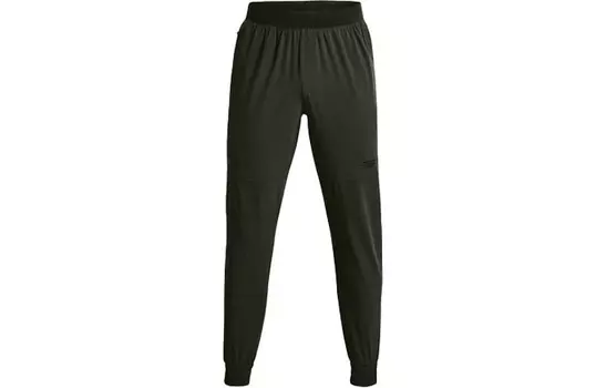 Мужские трикотажные спортивные штаны Under Armour, цвет Baroque Green