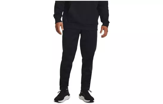 Мужские трикотажные спортивные штаны Under Armour, цвет Black
