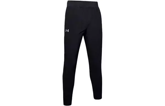 Мужские трикотажные спортивные штаны Under Armour, цвет Black