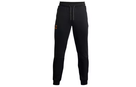 Мужские трикотажные спортивные штаны Under Armour, цвет Black