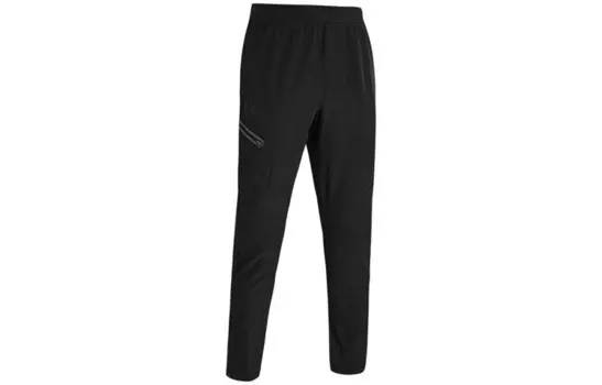Мужские трикотажные спортивные штаны Under Armour, цвет Black