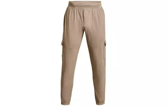 Мужские трикотажные спортивные штаны Under Armour, цвет Brown