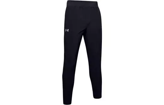 Мужские трикотажные спортивные штаны Under Armour, цвет Black