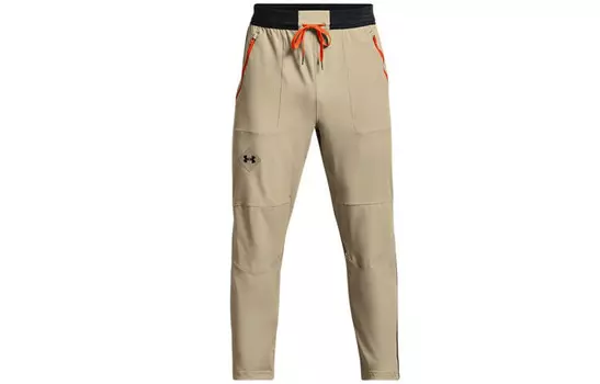 Мужские трикотажные спортивные штаны Under Armour, Коричневый