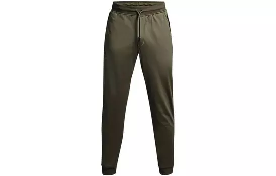 Мужские трикотажные спортивные штаны Under Armour, темно-зеленый