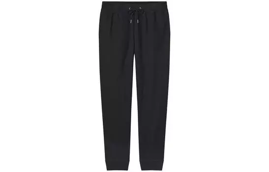 Мужские трикотажные спортивные штаны UNIQLO, цвет Black
