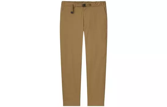 Мужские трикотажные спортивные штаны UNIQLO, цвет Camel