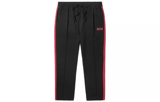 Мужские трикотажные спортивные штаны Vans, цвет Black