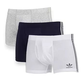 Мужские трусы Adidas Originals, цвет Black/White/Gray