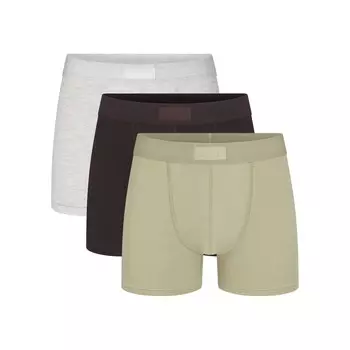 Мужские трусы-боксеры 3 дюйма, 3 упаковки SKIMS Skims Cotton, цвет Phoenix Multi