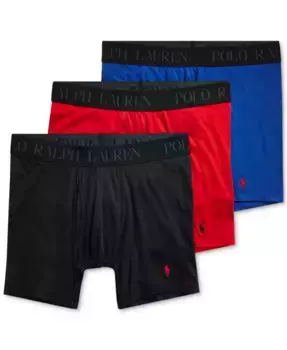 Мужские трусы-боксеры 3D Flex Modal, 3 штуки Polo Ralph Lauren, мультиколор