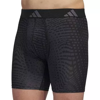 Мужские трусы-боксеры из микрофибры adidas Adidas, цвет Accelerate Onix Black