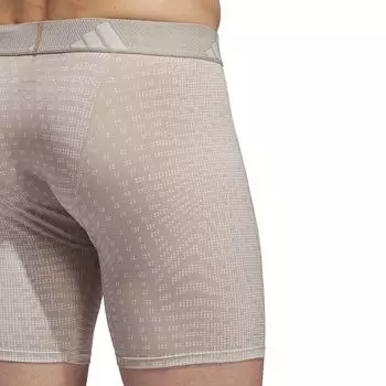 Мужские трусы-боксеры из микрофибры adidas Adidas, цвет Haste Gray Carbon