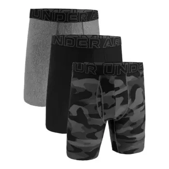 Мужские трусы-боксеры Under Armour (3 пары Performance Tech Fashion 9), черный