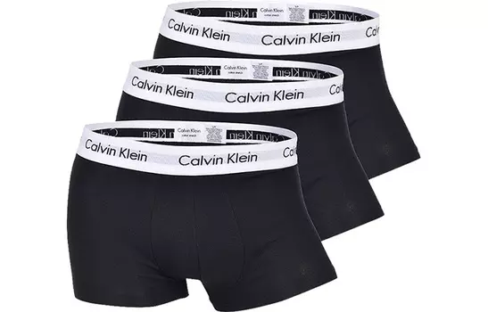 Мужские трусы Calvin Klein, Трехполосный черный