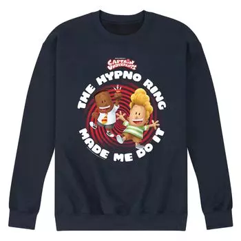 Мужские трусы Captain Underpants Hypno Ring, флисовый пуловер с рисунком Licensed Character