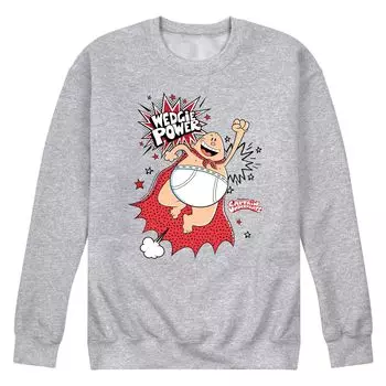 Мужские трусы Captain Underpants Wedgie Power, флисовый пуловер с рисунком Licensed Character