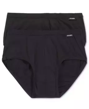 Мужские трусы Elance Poco Briefs, 2 шт Jockey, черный