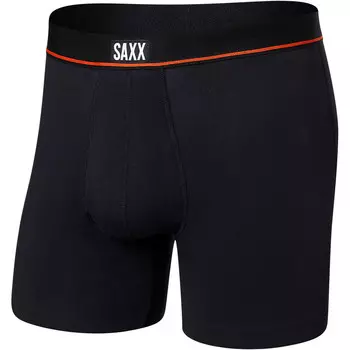 Мужские трусы из эластичного хлопка нон-стоп Saxx Underwear, черный