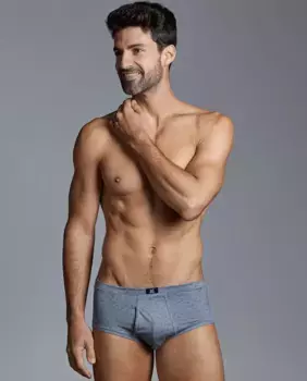 Мужские трусы из египетского хлопка с принтом ZD, многоцветный