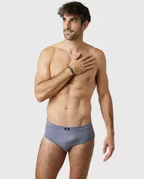 Мужские трусы из египетского хлопка с принтом ZD, многоцветный