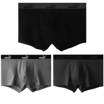 Мужские трусы Puma, цвет Black/dark gray/light gray