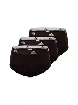 Мужские трусы в упаковке 3 шт. Adidas Performance, черный