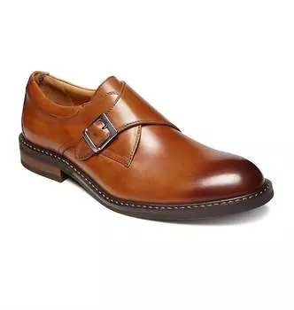 Мужские туфли Anders Monk Strap в темно-коричневом цвете Vionic
