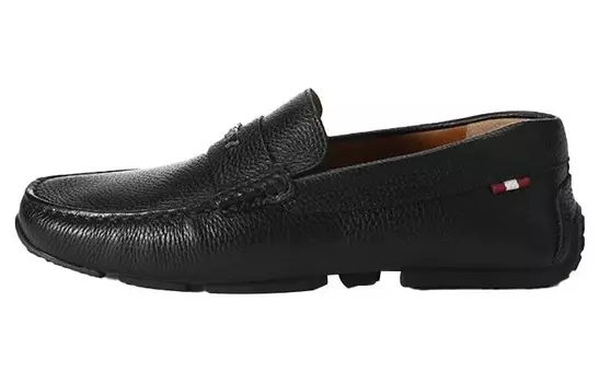 Мужские туфли BALLY Men's Casual Shoes Men Low-Top Black