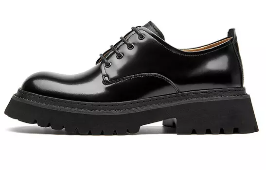 Мужские туфли Beau Today Men's Casual Shoes Men Low-Top Black