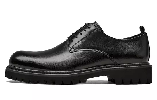 Мужские туфли Beau Today Men's Casual Shoes Men Low-Top Black