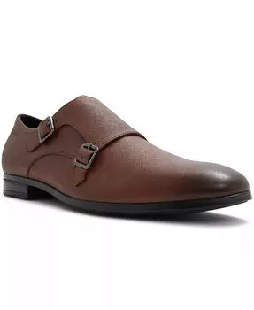 Мужские туфли Benedetto Monk Strap — широкая ширина ALDO, коричневый