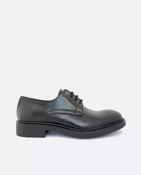 Мужские туфли Bluchers с гладким верхом Luis Gonzalo, черный